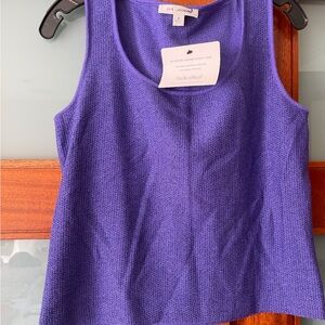 St. John Vibrant Purple Tank Top